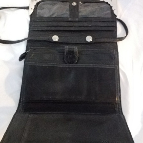 Brighton Mark Lifey Vintage Leather Organize purse - Picture 3 of 8